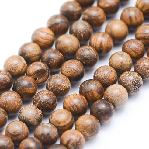 Sandalwood Round Beads 8mm